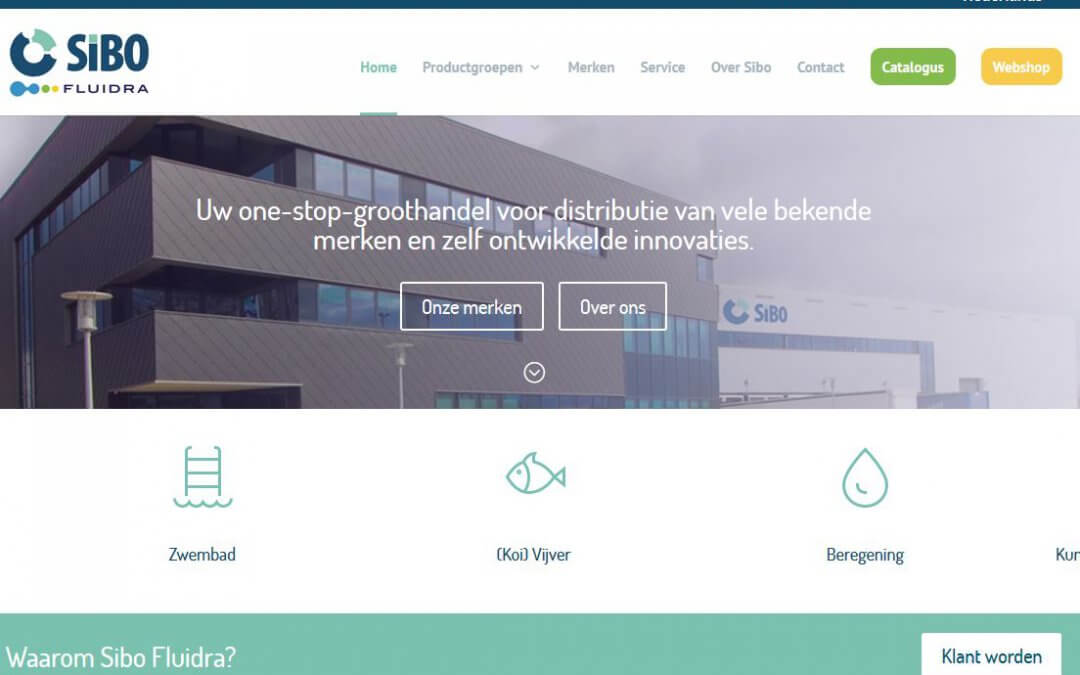 New website SIBO Fluidra online!